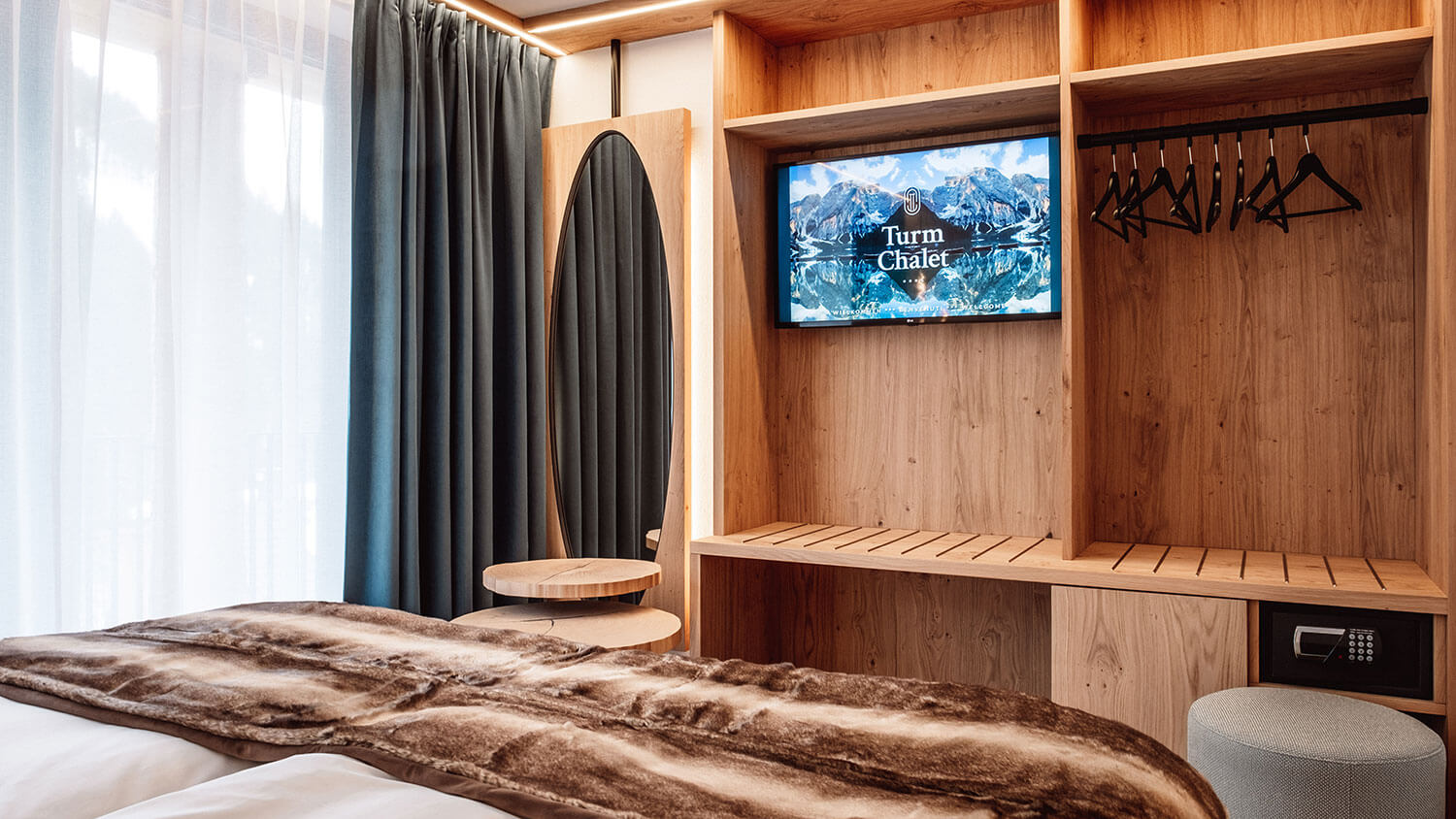 Spruce wood furniture